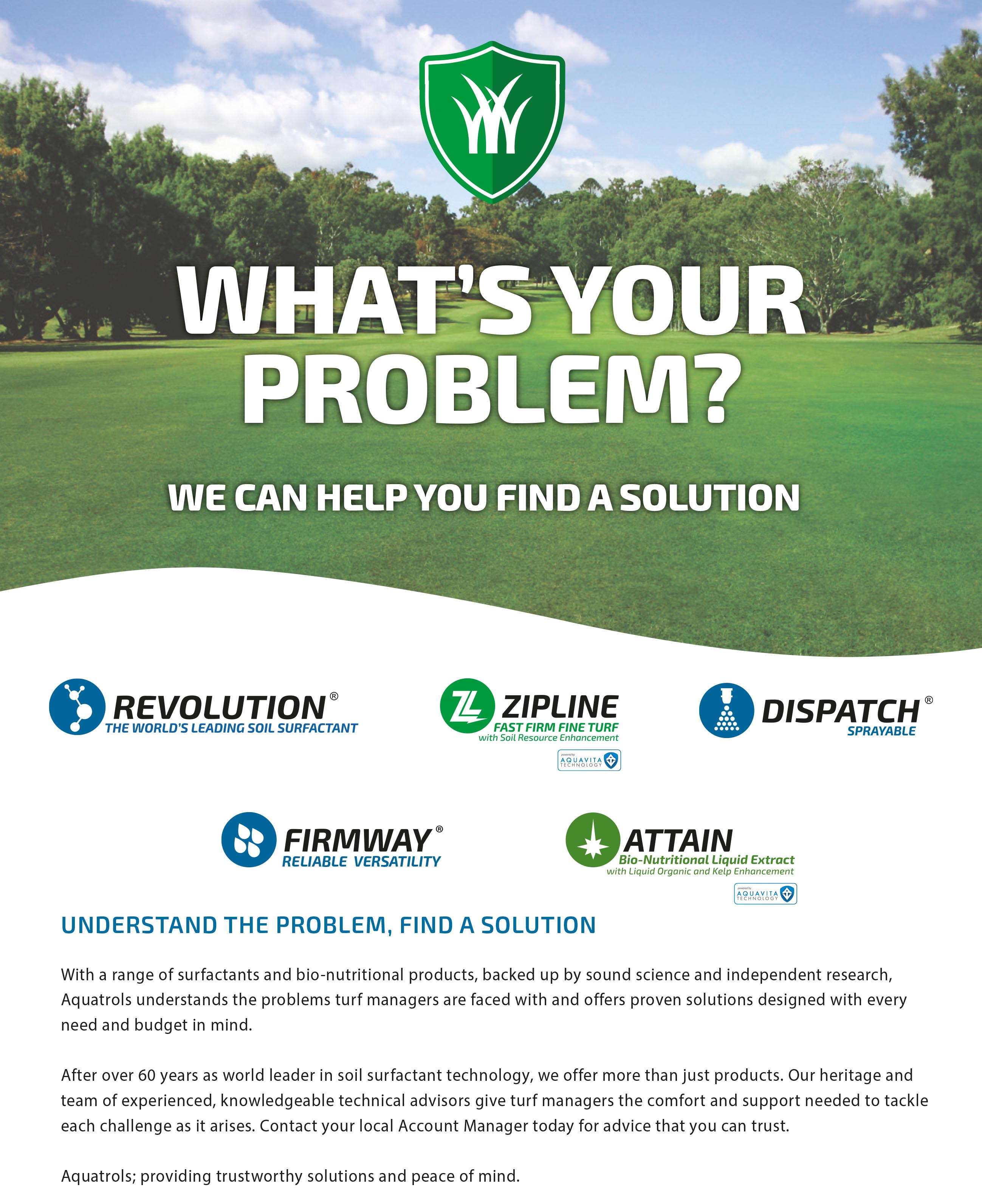 Revolution wetting agent label